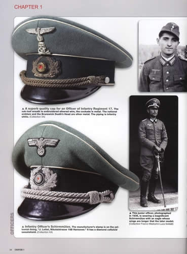 German Visor Caps of the Second World War by Guilhem Touratier and Laurent Charbonneau
