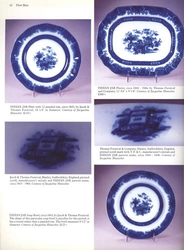Flow Blue: A Collector's Guide to Patterns, History, & Values, 5th Ed ...