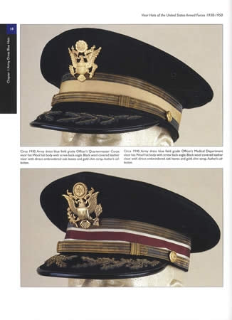 Visor Hats of the United States Armed Forces 1930-1950 by Joseph Tonelli