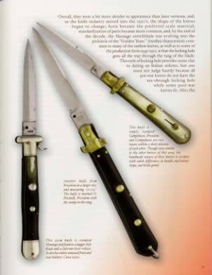 First Switchblade Switch Blades of Italy 1700s - 1970s – Collector Bookstore