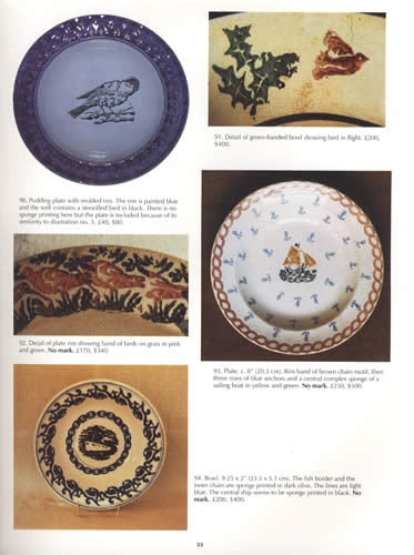 Spongeware 1835-1935 Makers, Marks, & Patterns by Henry E. Kelly & Arnold A. & Dorothy E. Kowalsky