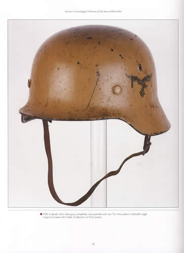 German Camouflaged Helmets of the Second World War (WWII) Vol 1 by Branislav Radovic