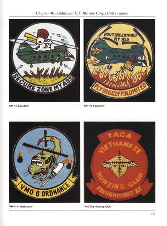 US Marine Corps Unit Insignia in Vietnam by E. Wilson