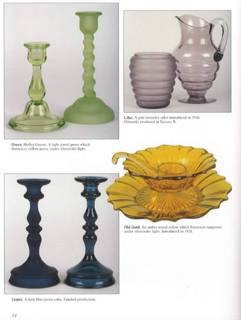 US Glass Company: Decorated Satin Glass & Lamps of the 1920s