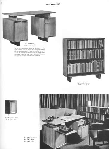 Herman Miller 1939 Catalog: Gibert Rohde Modern Design by Leslie Pina