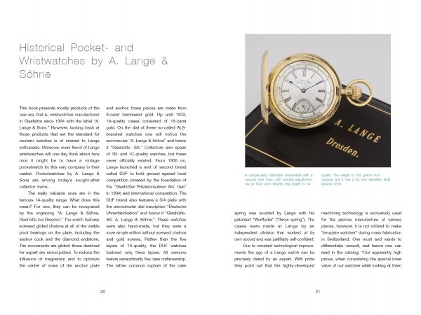 The Beauty of Time: The Watches of A. Lange & Sohne by Harry Niemann