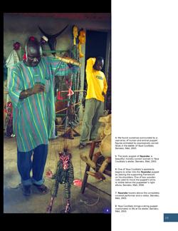 The Colorful Sogo Bo Puppets of Mali by Mary Sue Rosen & Paul Peter Rosen