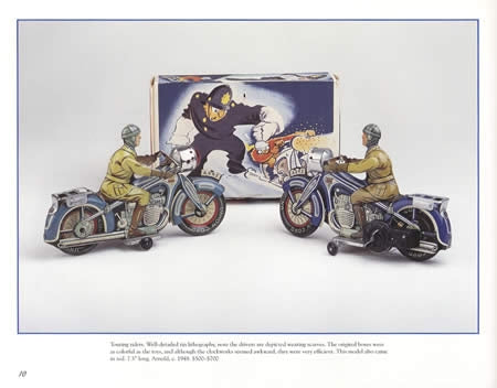 Antique Motorcycle Toys by Bruce Waters
