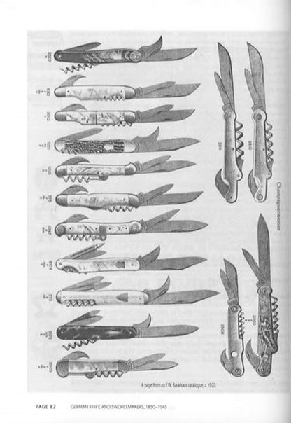 German Knife and Sword Makers: The Definitive Directory of Makers and Marks, From 1850 to 1945 by J. Anthony Carter