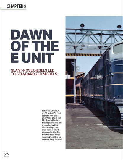 Guide to Electro-Motive E & F Units (Trains) by Jeff Wilson