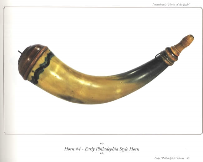 Pennsylvania "Horns of the Trade" Screw-tip Powder Horns and Their Architecture by Athur DeCamp