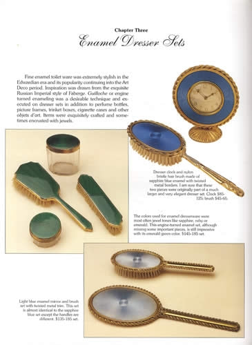 Antique Dresser Sets 1890s-1950s by Roseann Ettinger Antique Dresser Sets 1890s-1950s by Roseann Ettinger