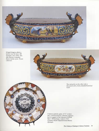 Quimper Pottery: A Guide to Origins, Styles, & Values by Adela Meadows