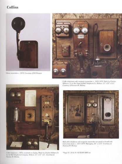 Telephones Antique to Modern by Kate Dooner