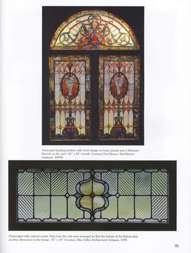 Antique Stained Glass For The Home by Molly Higgins
