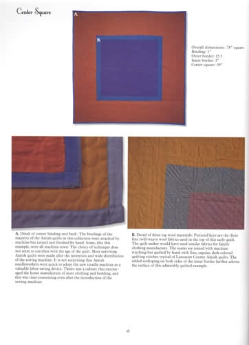 Amish Quilts of Lancaster County by Patricia T. Herr