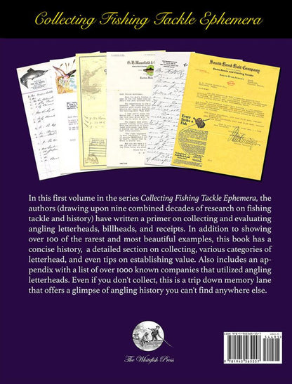 Collecting Fishing Tackle Ephemera, Vol 1: Letterheads, Billheads & Receipts