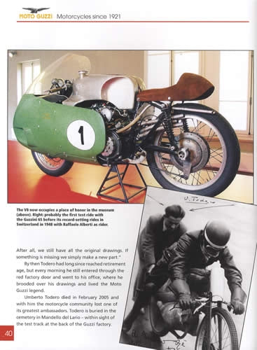 Moto Guzzi Motorcycles: Since 1921 by Jan Leek Wolfgang Zeyen
