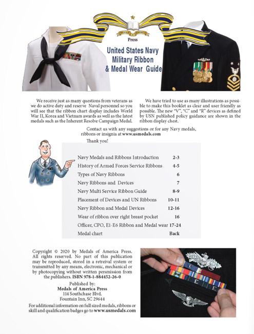 US Navy Military Ribbon & Medals Wear Guide