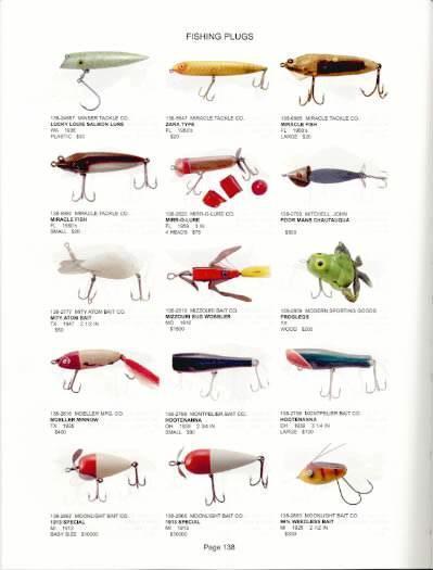 Pre-1970 Fishing Tackle Volume 1: Fishing Plugs (Vintage Lures) by Karl White