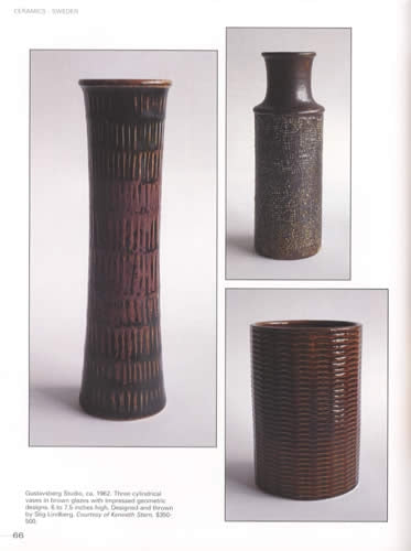 Scandinavian Ceramics and Glass: 1940s to 1980s, With Values by George Fischler, Barrett Gould