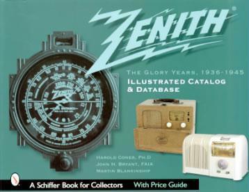 2 BOOK SET: Zenith: The Glory Years, 1936-1945. Book 1- History & Products, Book 2 - Catalog & Database