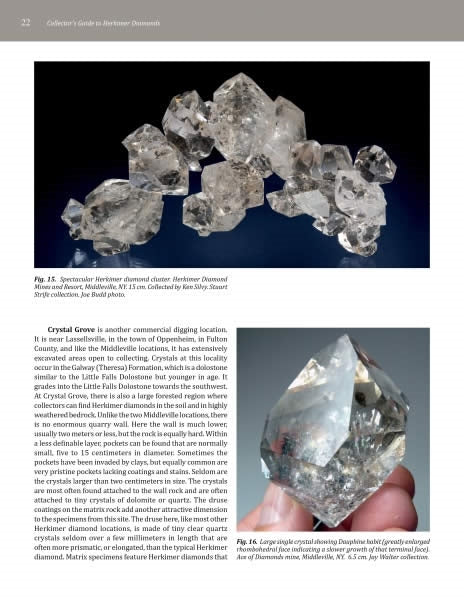 Collector's Guide to Herkimer Diamonds by Michael Walter
