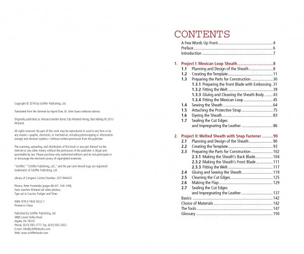 Making Leather Knife Sheaths, Volume 3: Welted Sheaths with Snap Fastener and Mexican Loop