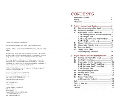 Making Leather Knife Sheaths, Volume 3: Welted Sheaths with Snap Fastener and Mexican Loop