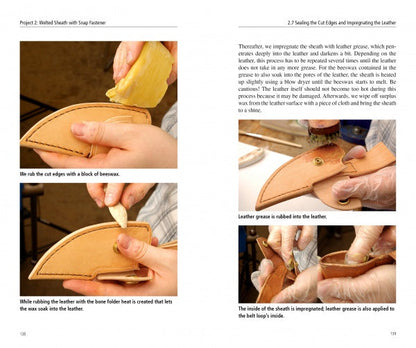 Making Leather Knife Sheaths, Volume 3: Welted Sheaths with Snap Fastener and Mexican Loop