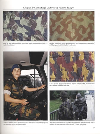 Camouflage Uniforms of European & NATO Armies by J.F. Borsarello