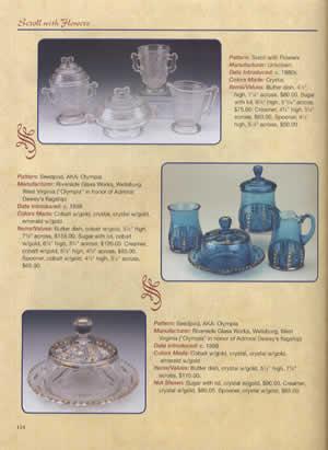 American Pattern Glass Table Sets by Gene & Cathy Florence