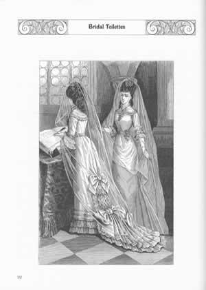 c1880 Vintage Victorian Dress Patterns V2 Wedding MORE – Collector Bookstore