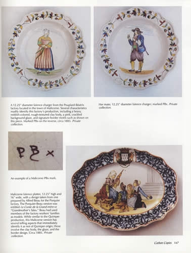 Quimper Pottery: A Guide to Origins, Styles, & Values by Adela Meadows