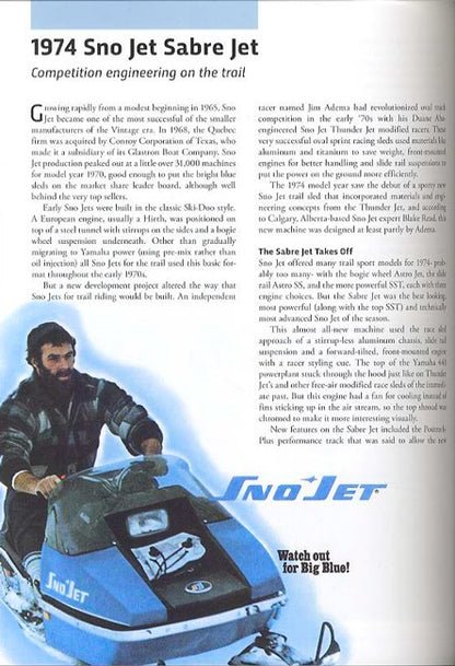 Snow Goer's Vintage Snowmobiles: Memorable Machines and Highlights from Snowmobiling's Golden Age, Vol 1 by David Wells
