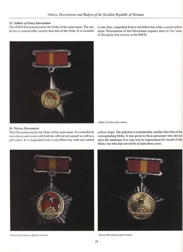 Orders, Decorations, Badges of the Socialist Republic of Vietnam