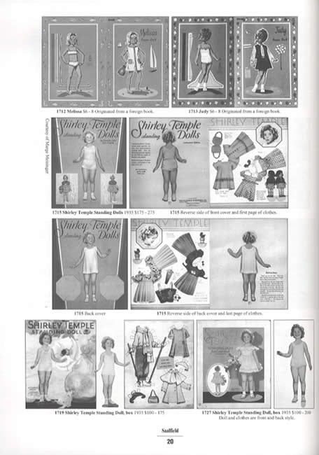 2 BOOK SET: Tomart's Price Guides to Saalfield & Merrill and Lowe & Whitman Paper Dolls by Mary Young