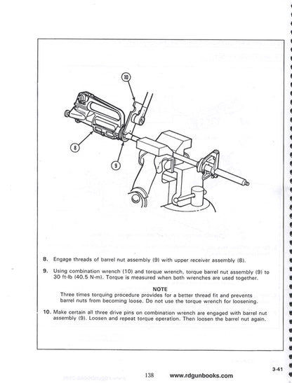 Technical Manual Builder's Guide AR-15 / M-16 Rifle, M16 / A2 & Carbine M4 by Randy Duckett