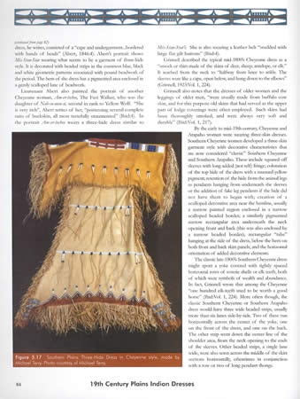 19th Century Plains Indians Dresses (Examples & Recreating) by Susan Jennys