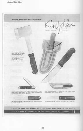 Kinfolks Knives: A History of Cutlery and Cousins by Dean Elliott Case