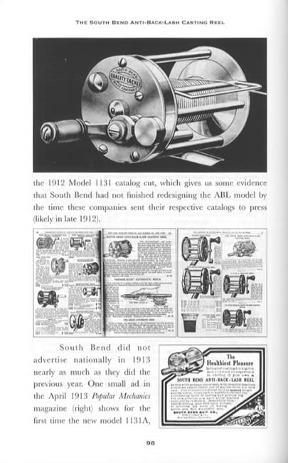 The South Bend Anti-Back-Last Casting Reels 1905-1934 by Leonard Sawisch, Jim Madden, Todd Larson