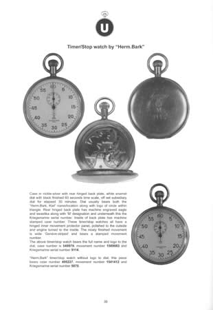 German Military Timepieces of World War II, Volume 1, 4th Reprint with Enhanced Photography