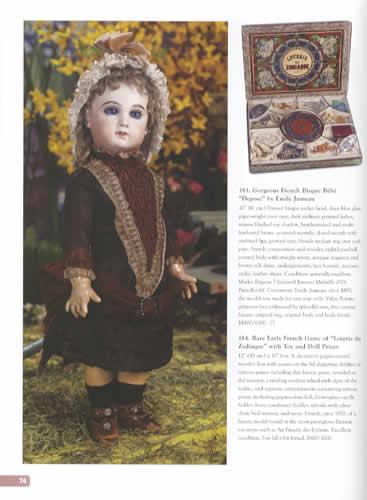 Let The Little Lambs Play: Doll Auction Catalog (Dollmaster April 2009 Auction Results)