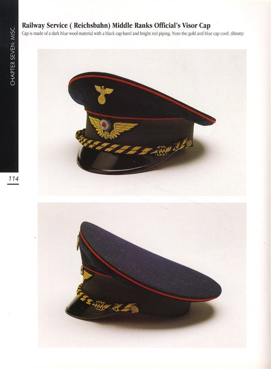 German Headgear in WWII: SS, NSDAP, Police, Civilian, Misc. by Pat Moran, Jon Maguire