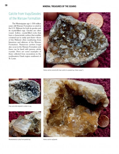 Mineral Treasures of the Ozarks by Bruce L. Stinchcomb