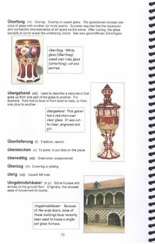 A German Dictionary for English-Speaking Glass Collectors by Elizabeth Meek