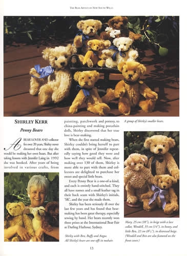 The Complete Book of Teddy Bear Artists in Australia & New Zealand by Jennifer Laing