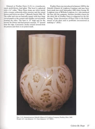 Celery Vases: Art Glass, Pattern Glass & Cut Glass by Dorothy Dougherty