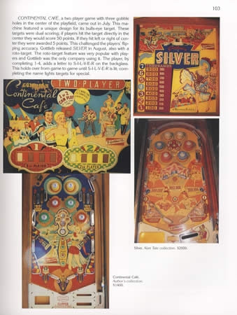 The Pinball Compendium 1930s - 1960s by Michael Shalhoub