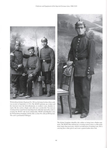 Uniforms & Equipment of the Imperial German Army 1900-1918 by Charles Woolley